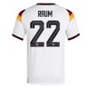 Tyskland David Raum #22 Hjemmedrakt VM 2026 Kortermet